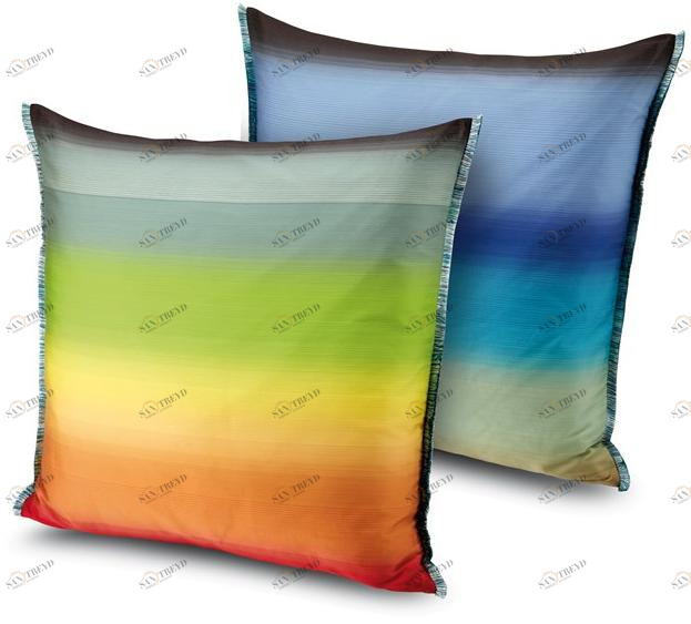 MissoniHome Подушка из жаккардовой ткани крупных ярких оттенков Daydream sun-id-1418435