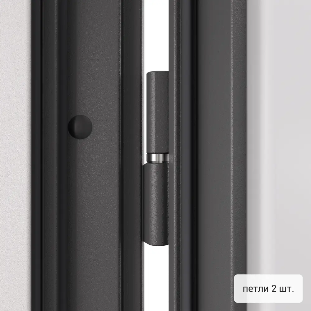 Дверь входная металлическая Термо С-2 эмаль Стелла 880 мм левая цвет белый TOREX STLM-2205452 - Вид №5