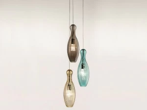 Siru Светодиодная подвесная лампа из дутого стекла  Ls631-040