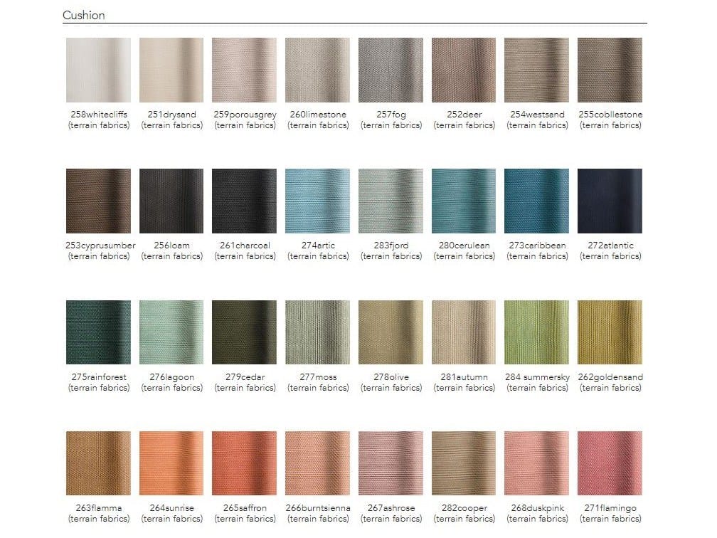 3-местный тканевый мягкий садовый диван Kettal Bitta Lounge ARCH-00063982 - Вид №6