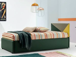 Twils Односпальная кровать с мягким изголовьем Maya