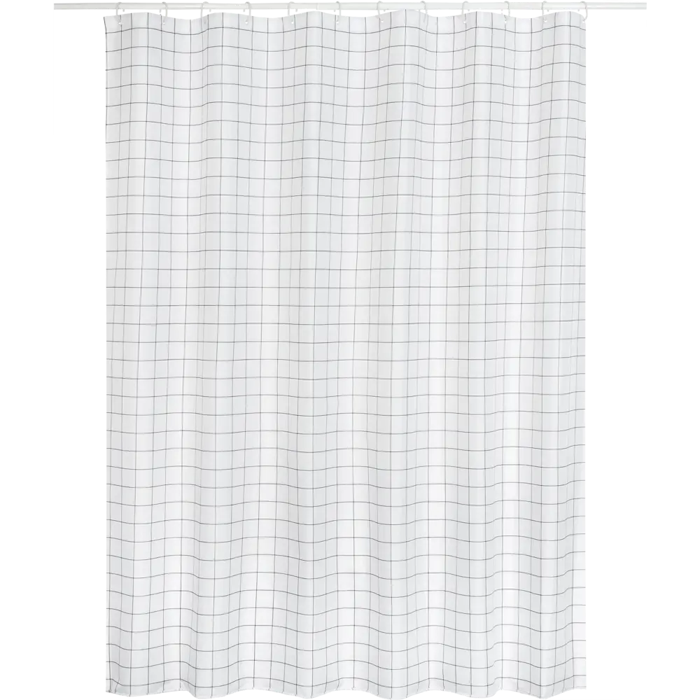 BATH PLUS Штора Cube для ванной 180×180 см - защита от брызг и приватность 82360088 Simple Cube STLM-0025377 - Вид №1