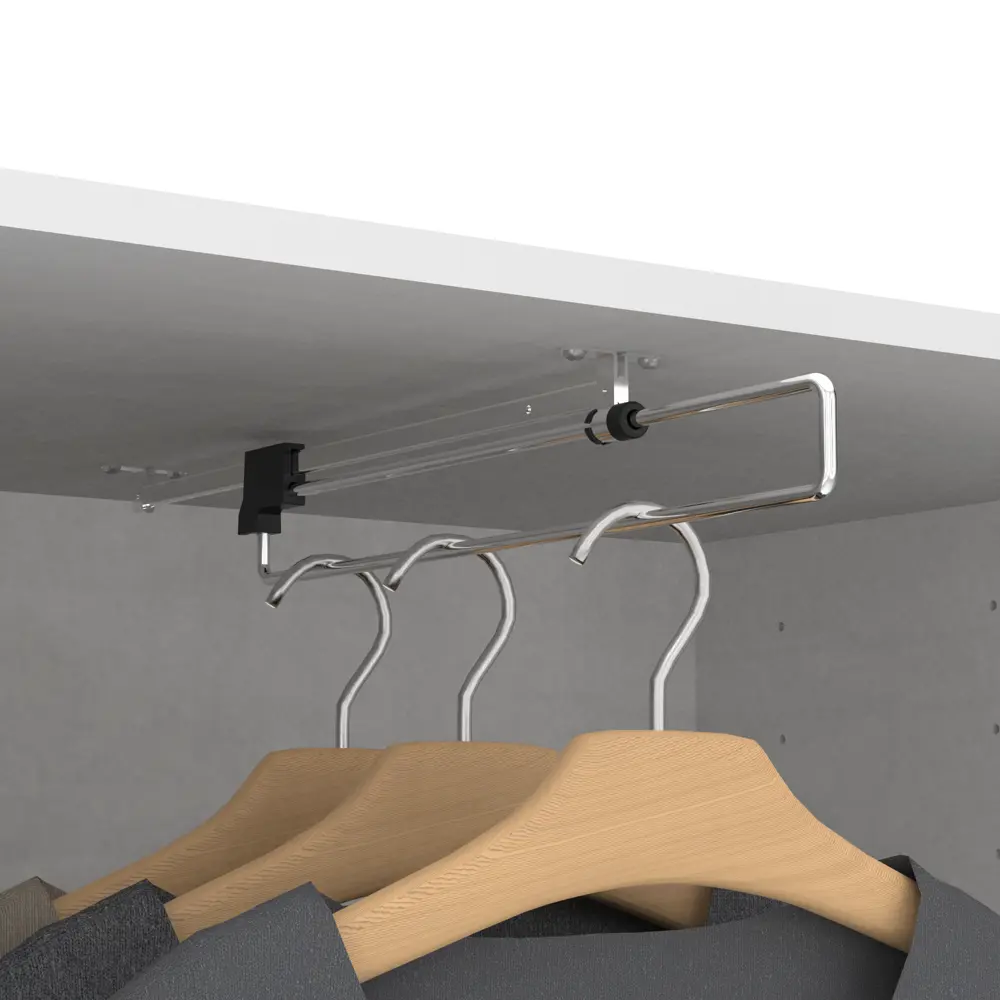 Выдвижная штанга 4.15x6.2x42 см металл цвет серый 89441007 STLM-2060829 Santreyd 