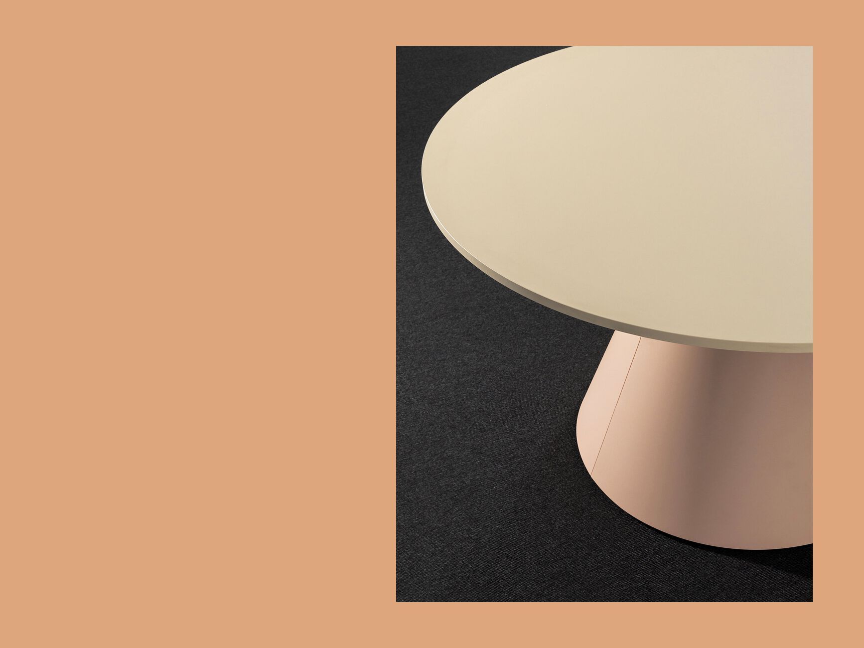 Стол с коническим основанием из стали с порошковым покрытием Mara 250 CONE LARGE ARCH-00081715 - Вид №4