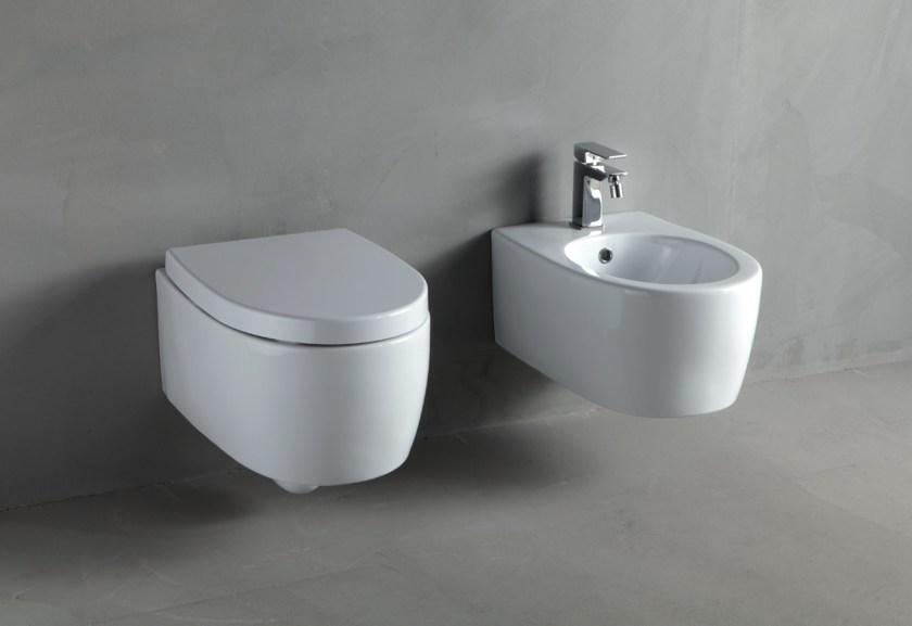 Подвесной унитаз настенный Белый Rifra  Италия sun-id-1365144 - Вид №1