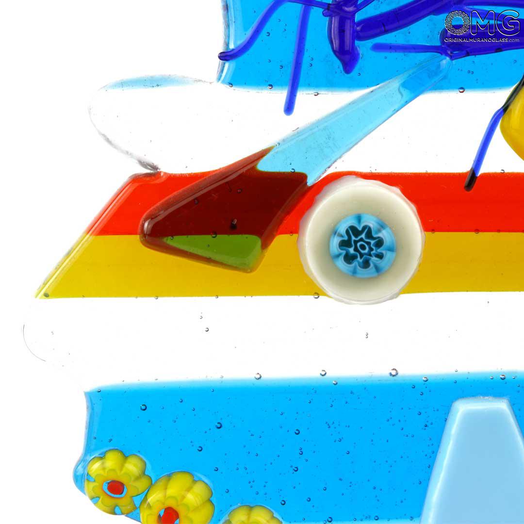 2031 ORIGINALMURANOGLASS Скульптура В Стиле Пикассо - Кубизм - муранское стекло OMG 11 см PICASSO - Вид №1