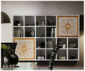 Книжный шкаф  CASTELLAN White Sun