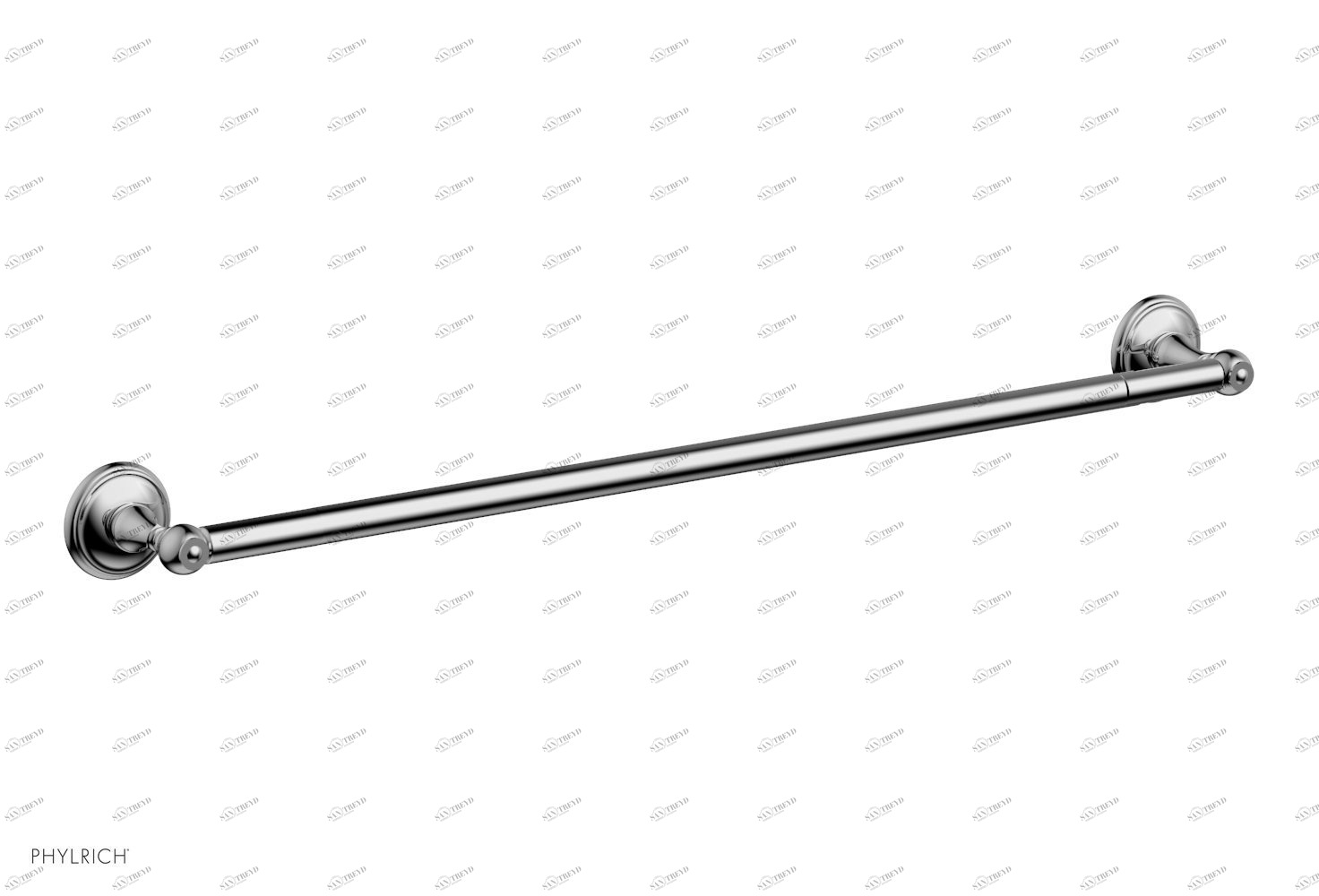 Полотенцесушитель 3RING Phylrich  KGB75-026 Хромированный 