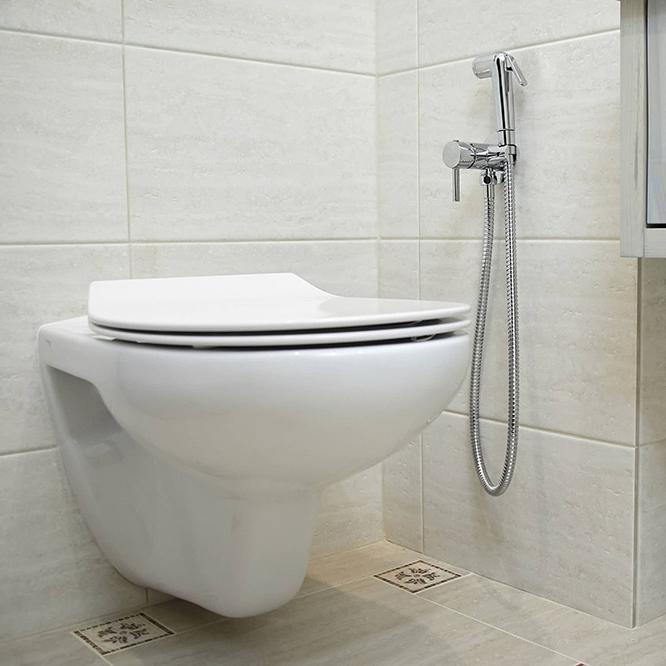 Набор Sanitana подвесной MUNIQUE: чаша + крышка slim S10073651000000;S80007262500000 - Вид №3