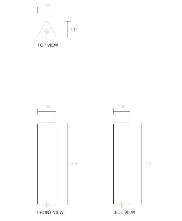 Бетонный фиксированный столб боллард SIT Vida ARCH-00100511 - Вид №2