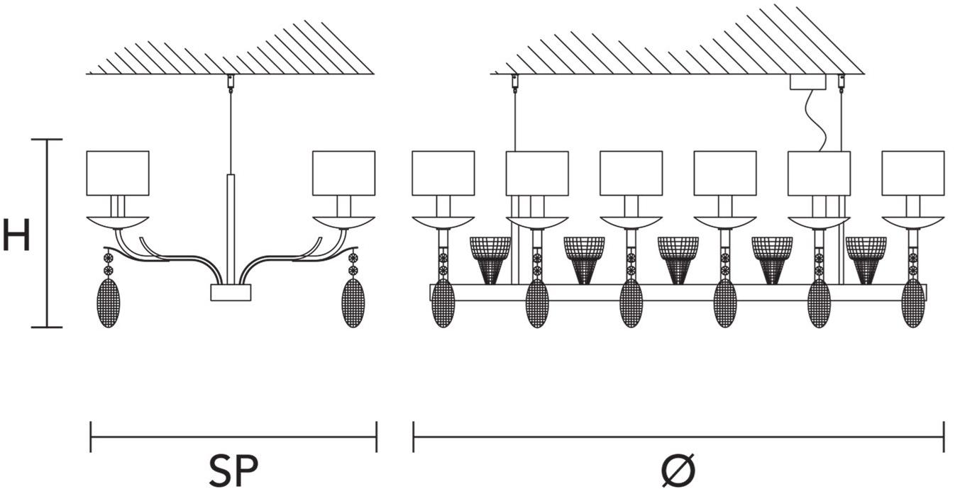 Masiero Подвесной светильник из стекла ручной работы Isbel sun-id-1499073 - Вид №1