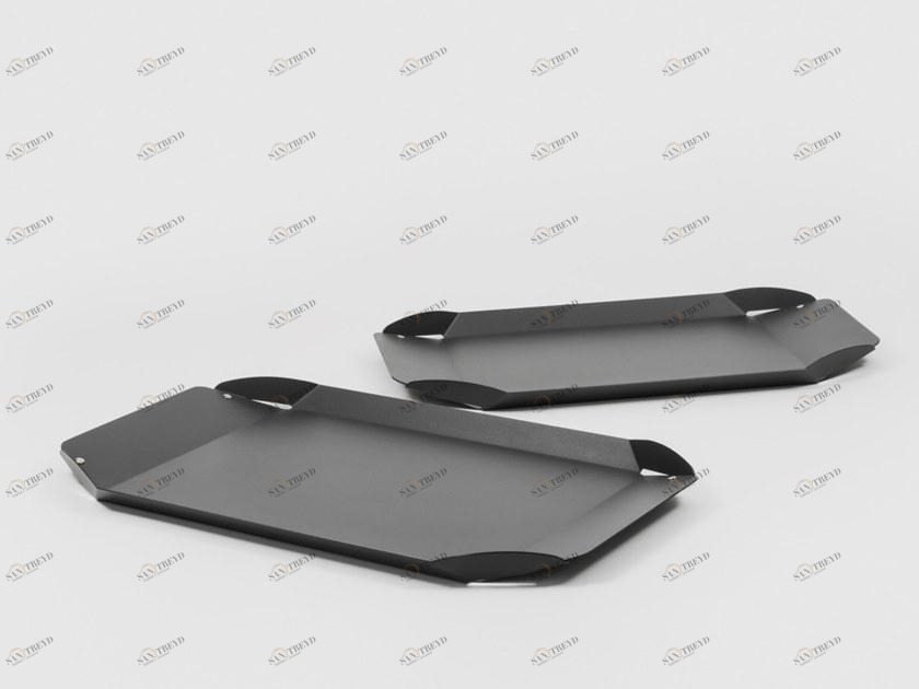 Danese Milano Поднос из алюминия с порошковым покрытием sun-id-1494808