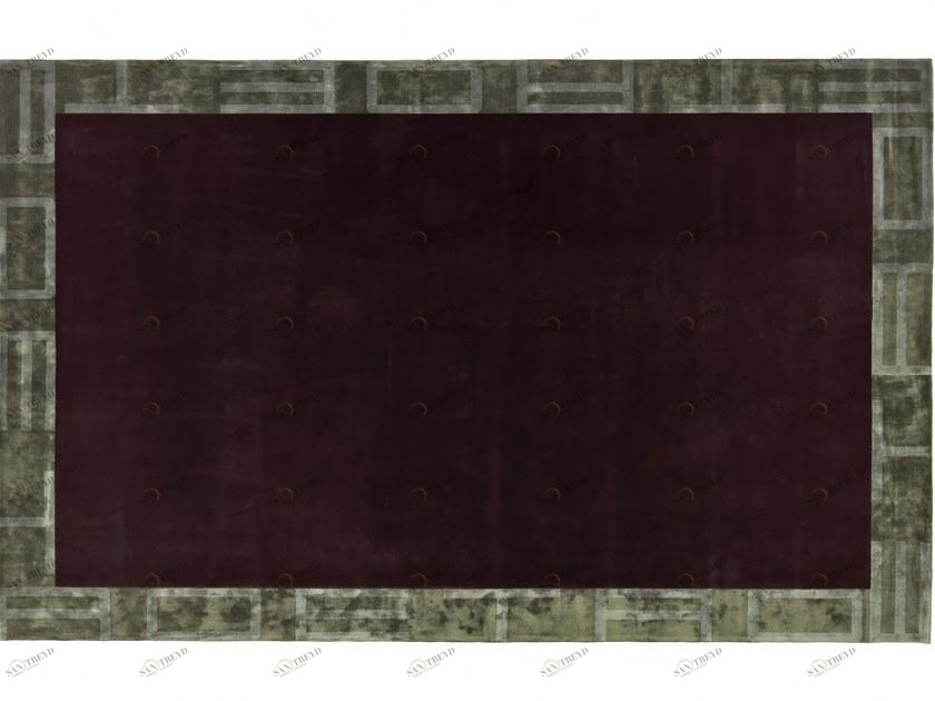 ETRO Home Interiors Прямоугольный коврик ручной работы из шерсти и бамбукового шелка  E.fra.571.a 