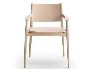 Кресло из бука с подлокотниками