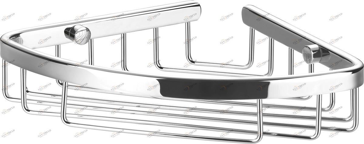 Полка угловая, 205x205x55 мм ART&MAX AM-G-8936-Cr 