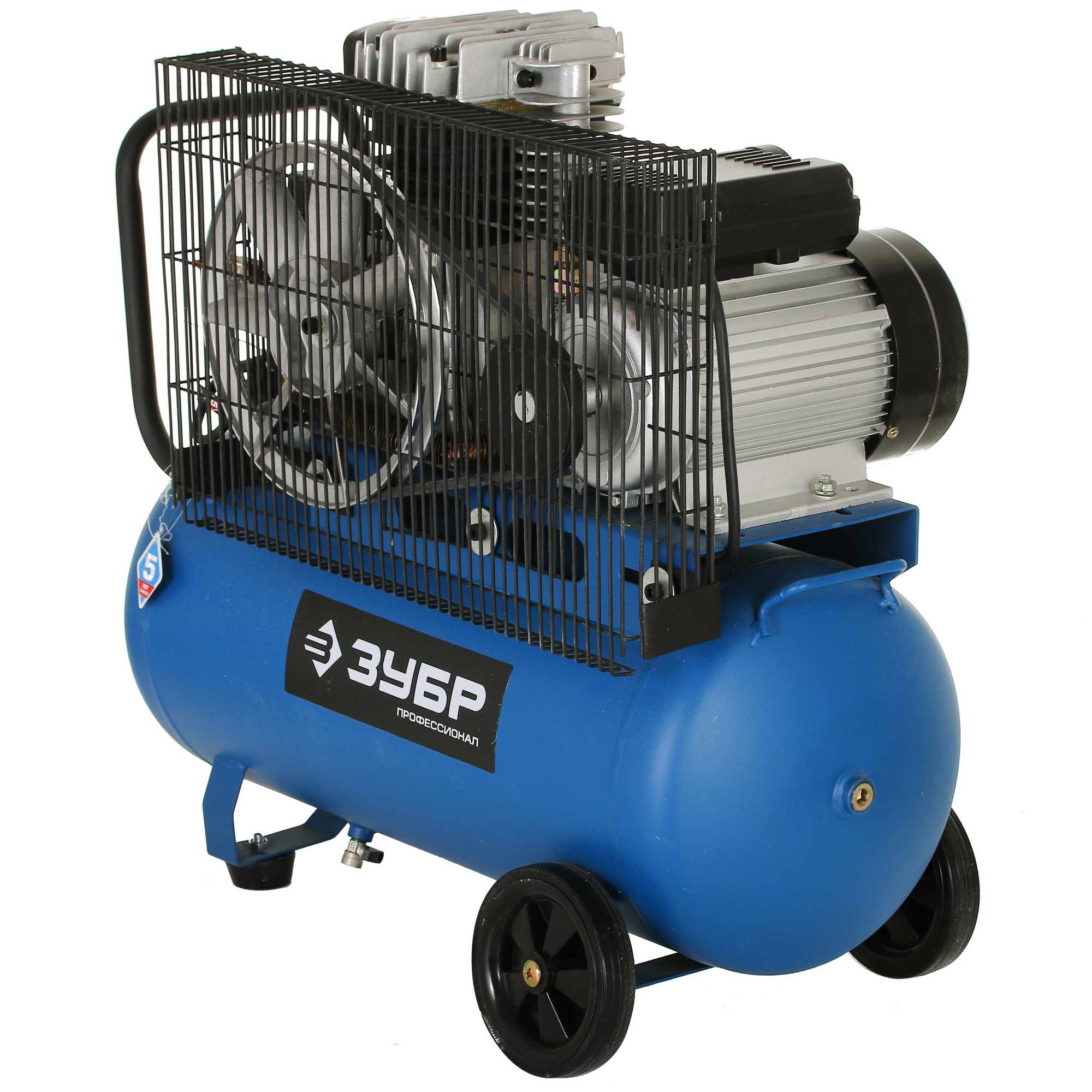 Компрессор поршневой масляный Зубр ЗКПМ-440-50-Р-2.2 1264360 STDN-0062259 - Вид №1