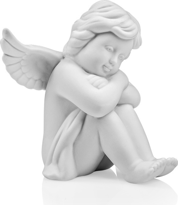 10574234 Rosenthal Фигурка Rosenthal Ангел сидящий 10см, фарфор Фарфор 