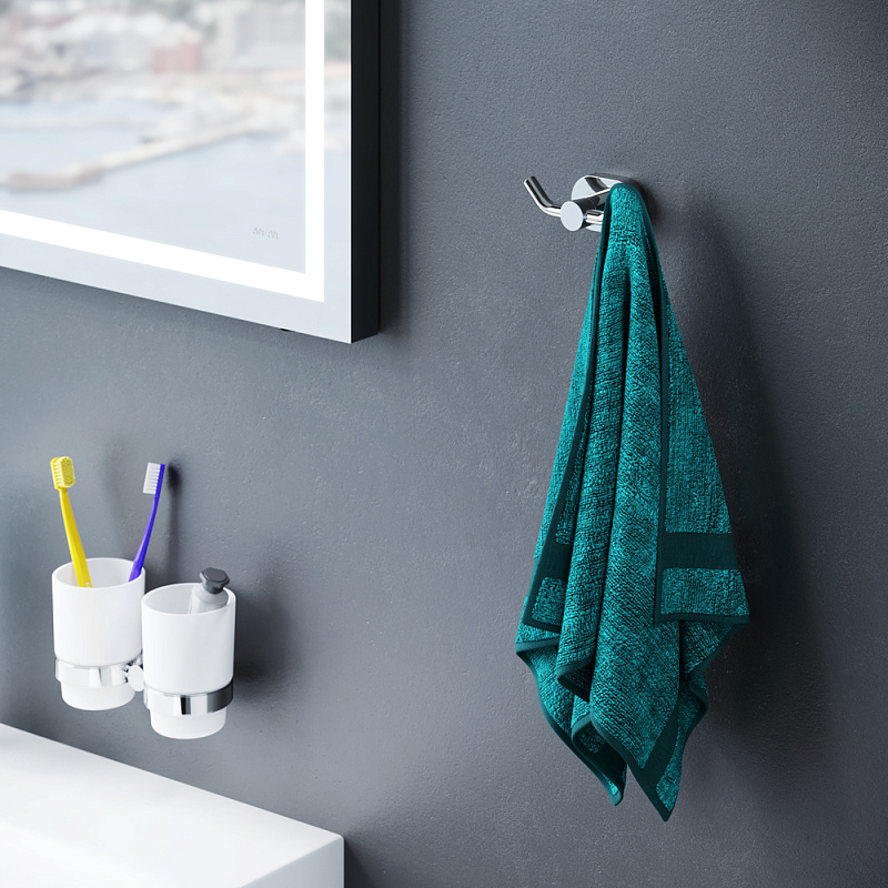 A7435600 L Двойной крючок для полотенец хром AM.PM Sense - Вид №2