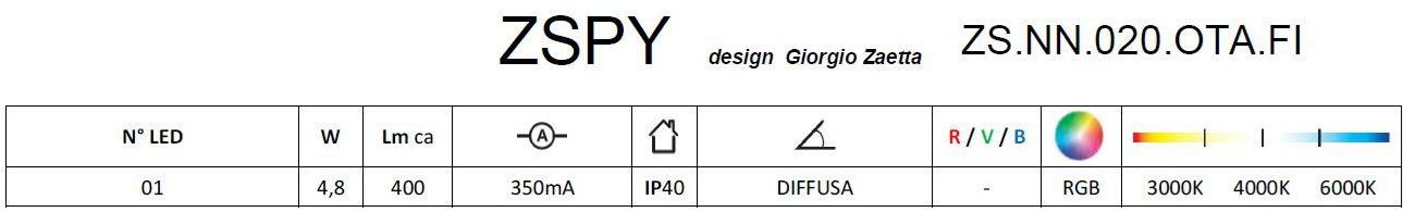 Brillamenti Светодиодный точечный светильник на потолок Zspy sun-id-1366476 - Вид №6