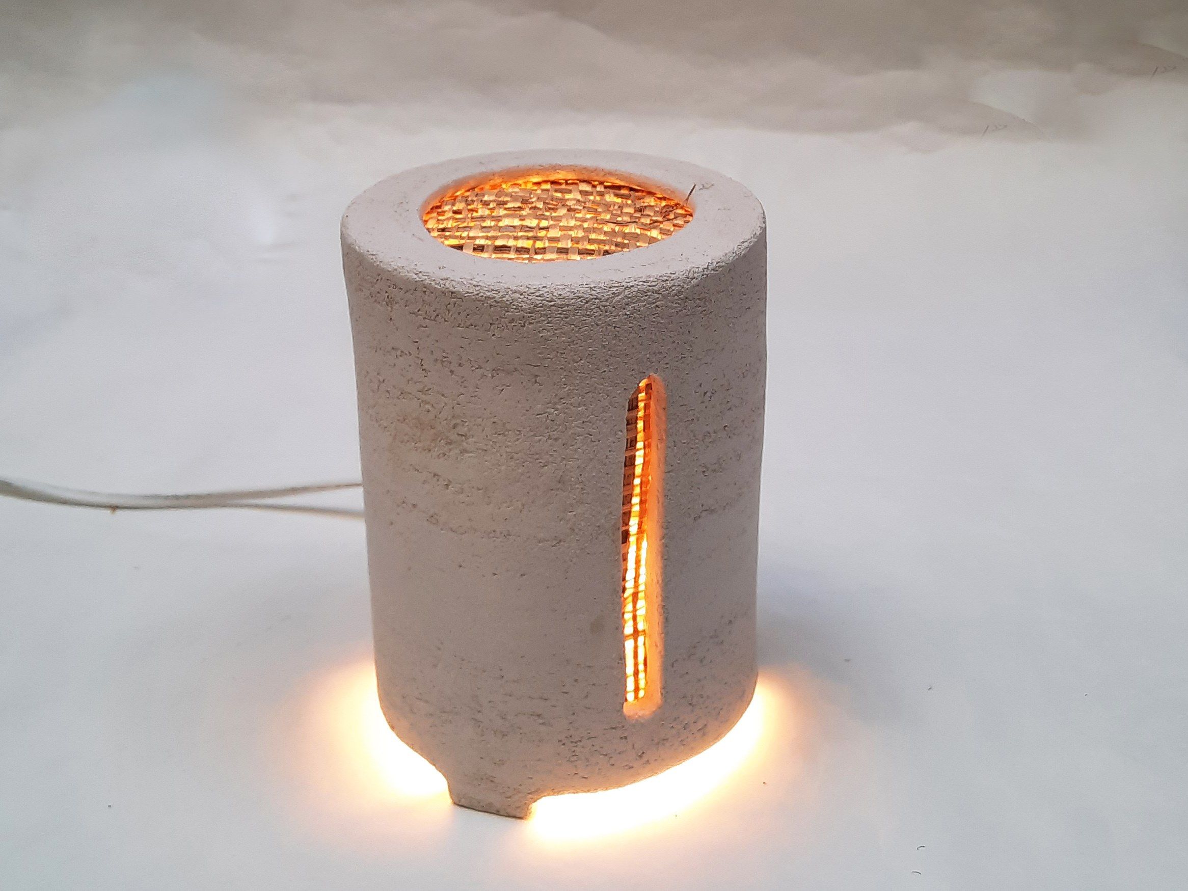 Керамическая настольная лампа ручной работы ICI ET LÀ керамическое освещение ARCH-00069491