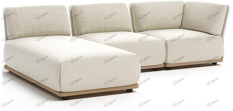 Atmosphera Садовый диван из модульной ткани Switch sun-id-1429389