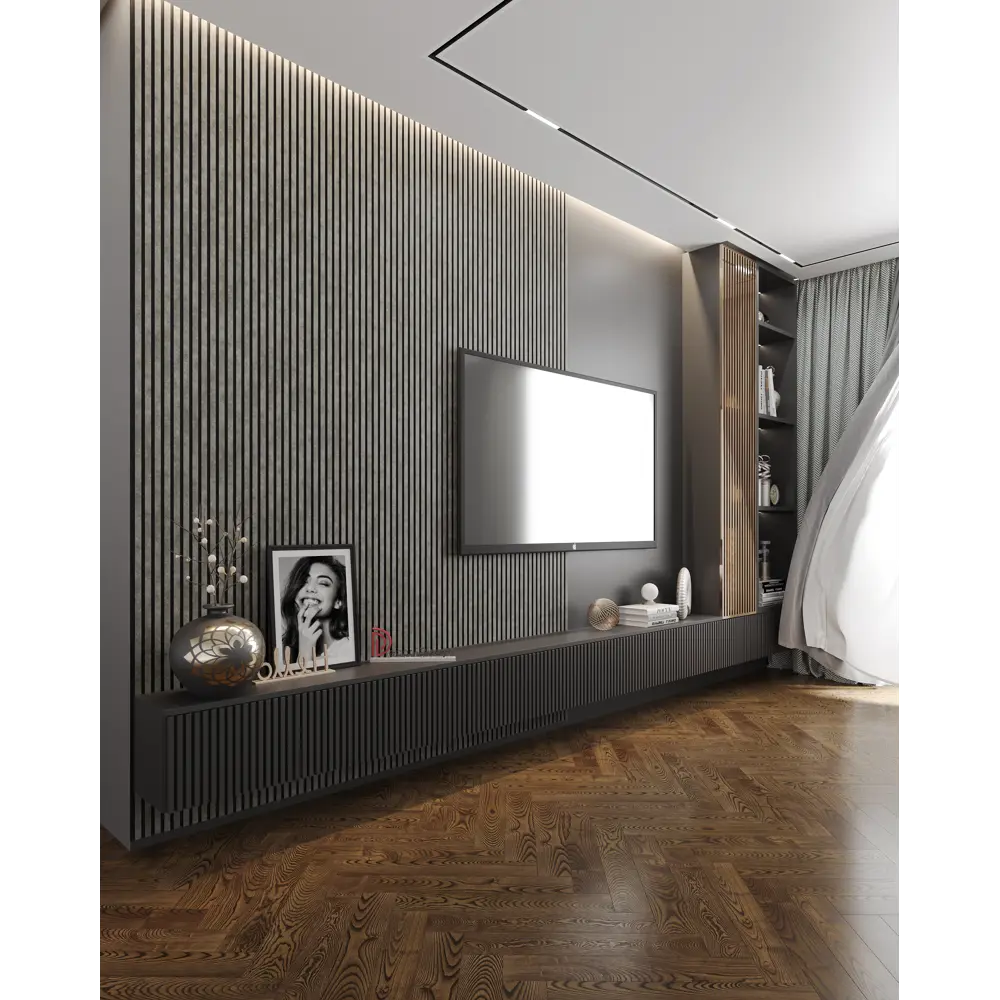 Панель стеновая Decor-Dizayn 904-69 10x150x3000 мм серый 89338450 STLM-2111035  - Вид №5