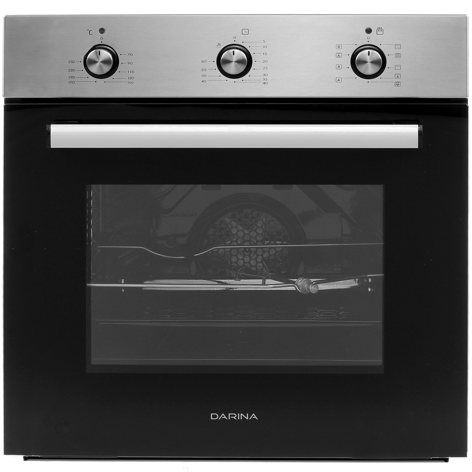 8118214 Электрический духовой шкаф Darina 0U5 BDE 112 705 X серебристый STDN-0062561