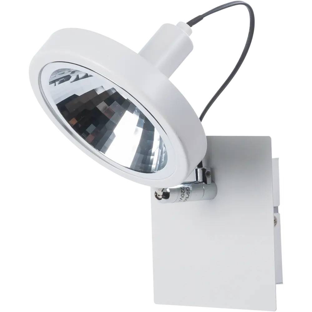 Бра Goss 1221/1A, 1хG9x40 Вт, металл, цвет белый/хром 82026141 STLM-2157438 J-LIGHT 
