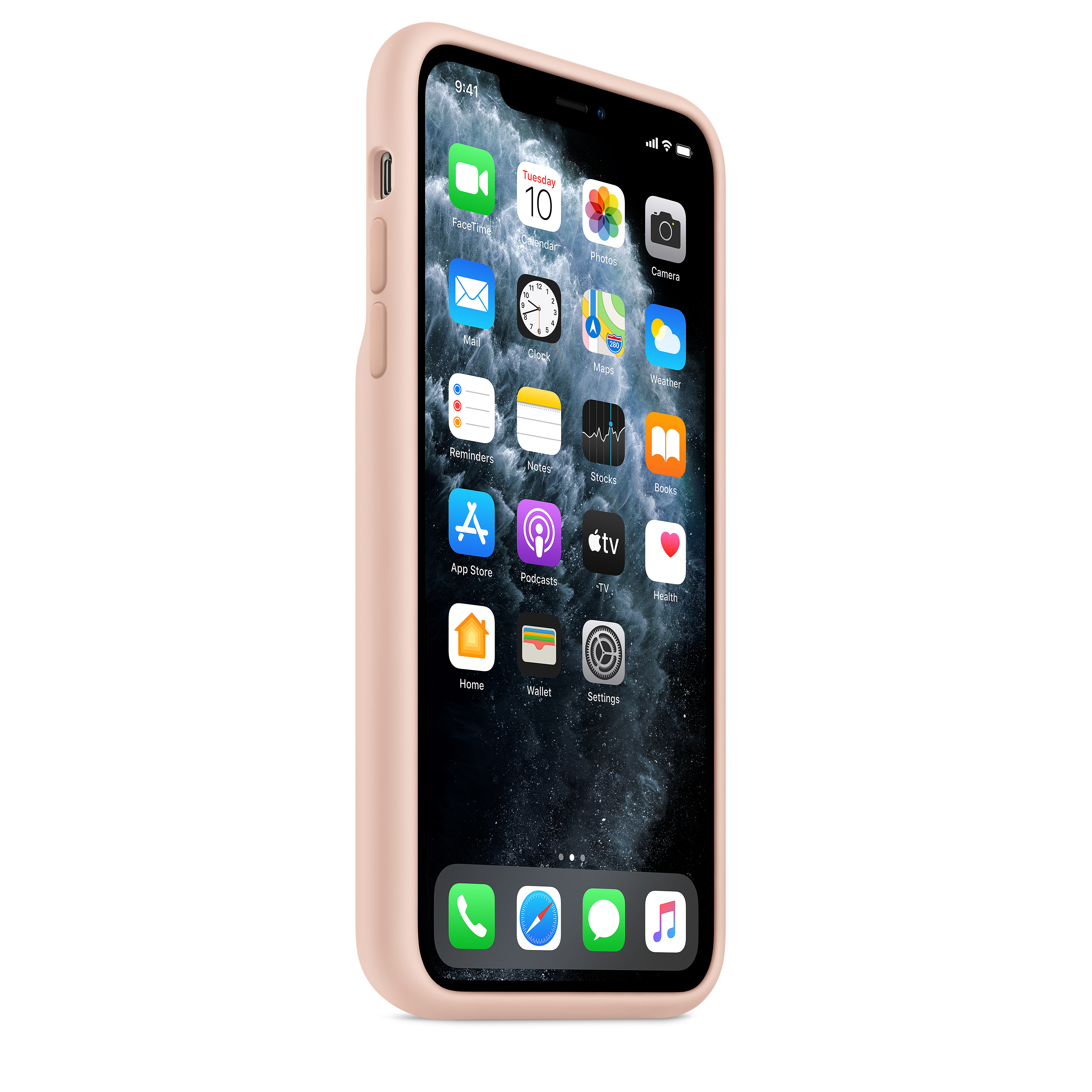 MWVR2ZM/A Iphone 11 pro max smart battery case with wireless charging - pink sand Apple Santreyd  - Вид №5