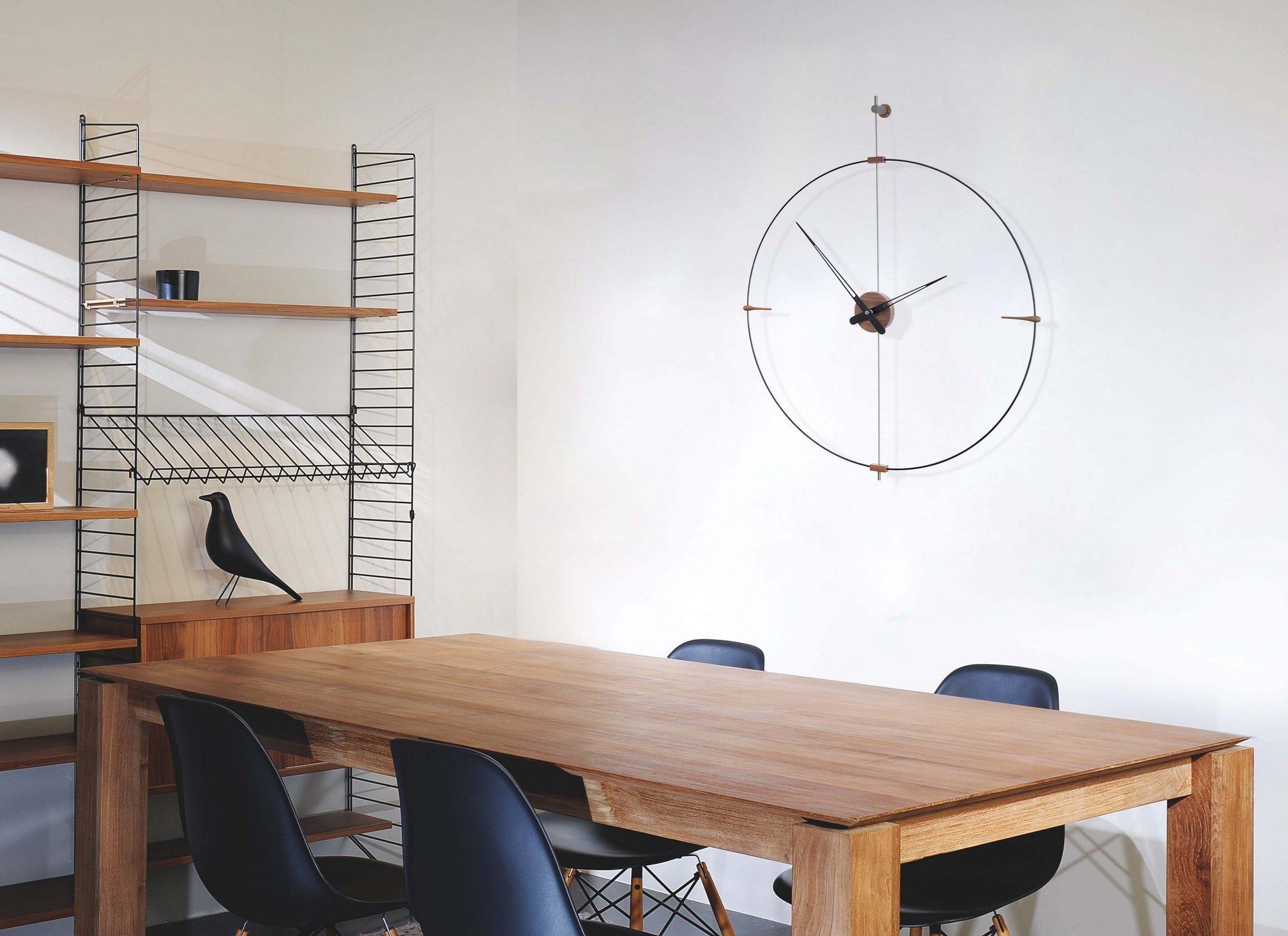 Деревянные настенные часы NOMON кольца ARCH-00088694 - Вид №2