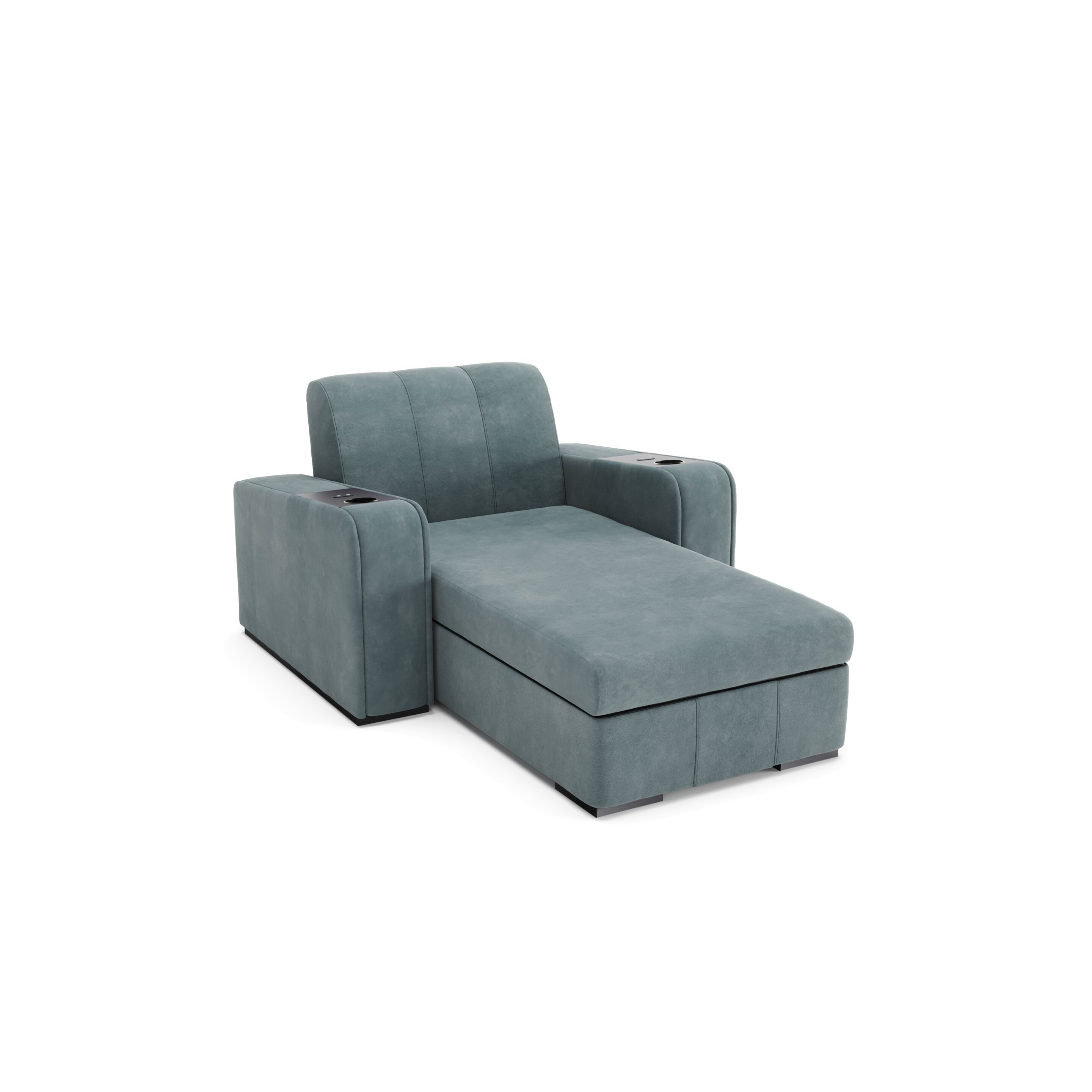 Кресло из нубука с подлокотниками Vismara Design COMFORT ARCH-00009458 - Вид №8