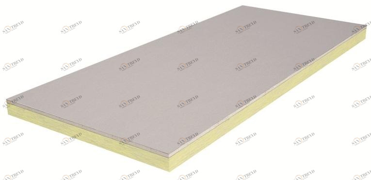 Knauf Italia Гипсокартон с полиуретановым утеплителем и крафт-бумагой Isolastre® sun-id-1391790