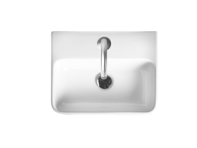 Керамическая квадратная ручная мойка с переливом Axa Prisma Sink Bowl Normal ARCH-00027970