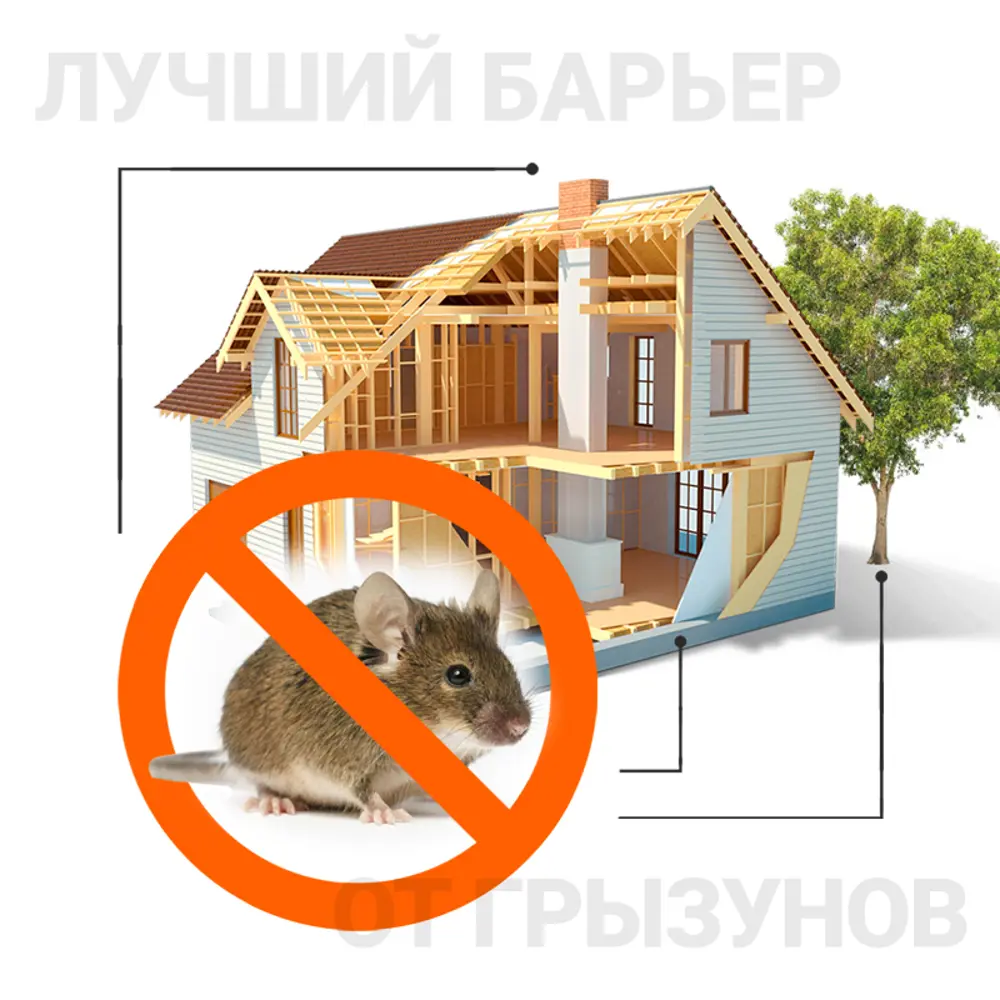 Сетка оцинкованная от грызунов Streck 5x5x0.5 мм 1x5 м 89385059 STLM-2142106  - Вид №3
