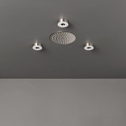 Встроенные душевую головку с DELRIN® концом, дождевой струей и LED хромотерапия  FRE160 CEADESIGN  - Вид №2