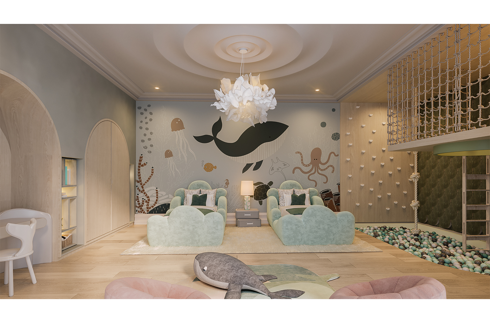 CIST76 Подвесные светильники в детскую Барвинок Circu  - Вид №14