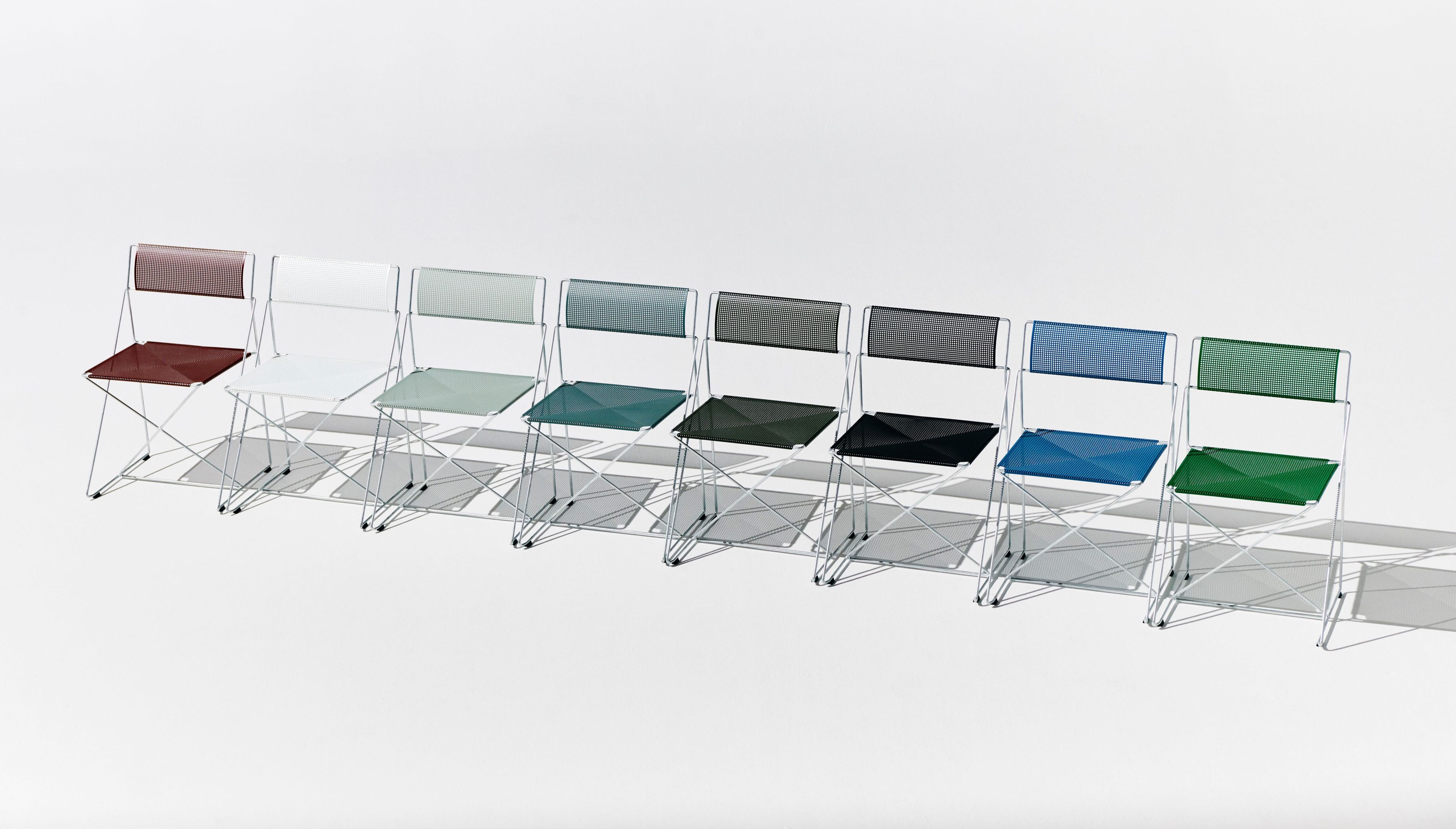 Штабелируемый стальной стул с порошковым покрытием Hay X-Line ARCH-00021501 - Вид №9