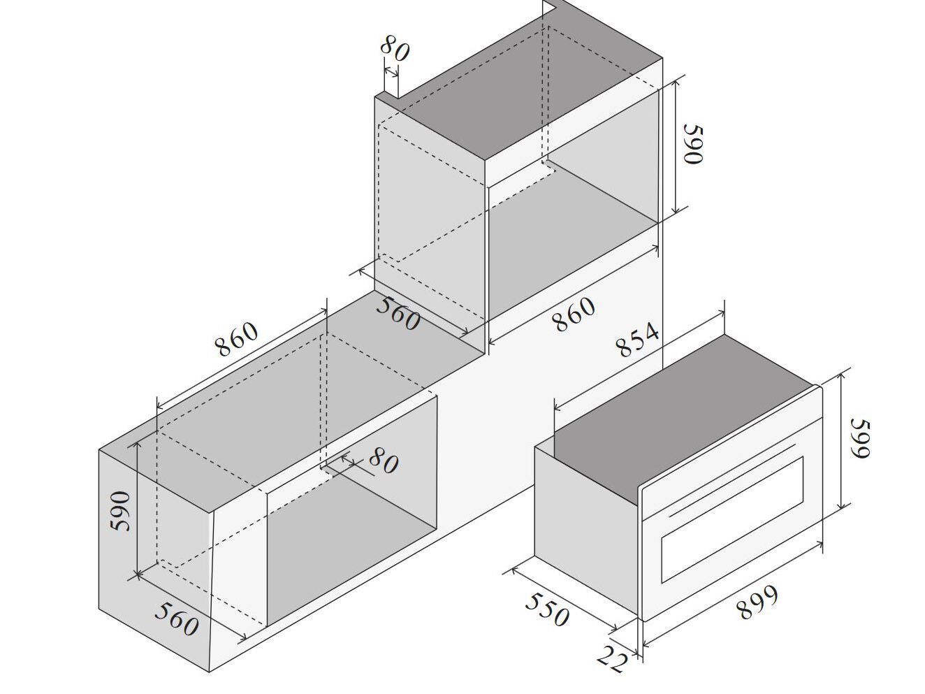 Многофункциональная электрическая духовка Ilve Nostalgie ARCH-00020044