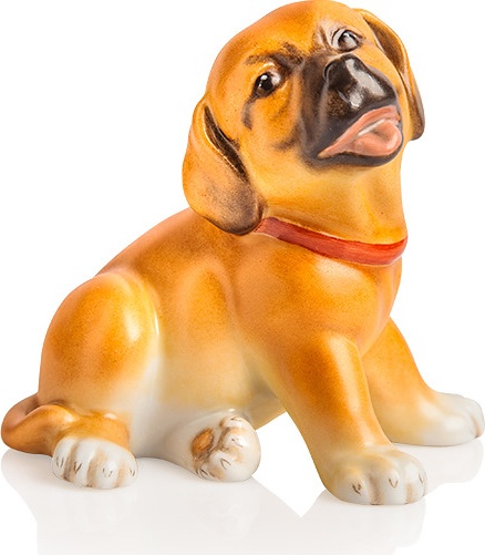 10610279 Herend Фигурка 7 см "Щенок" Фарфор 