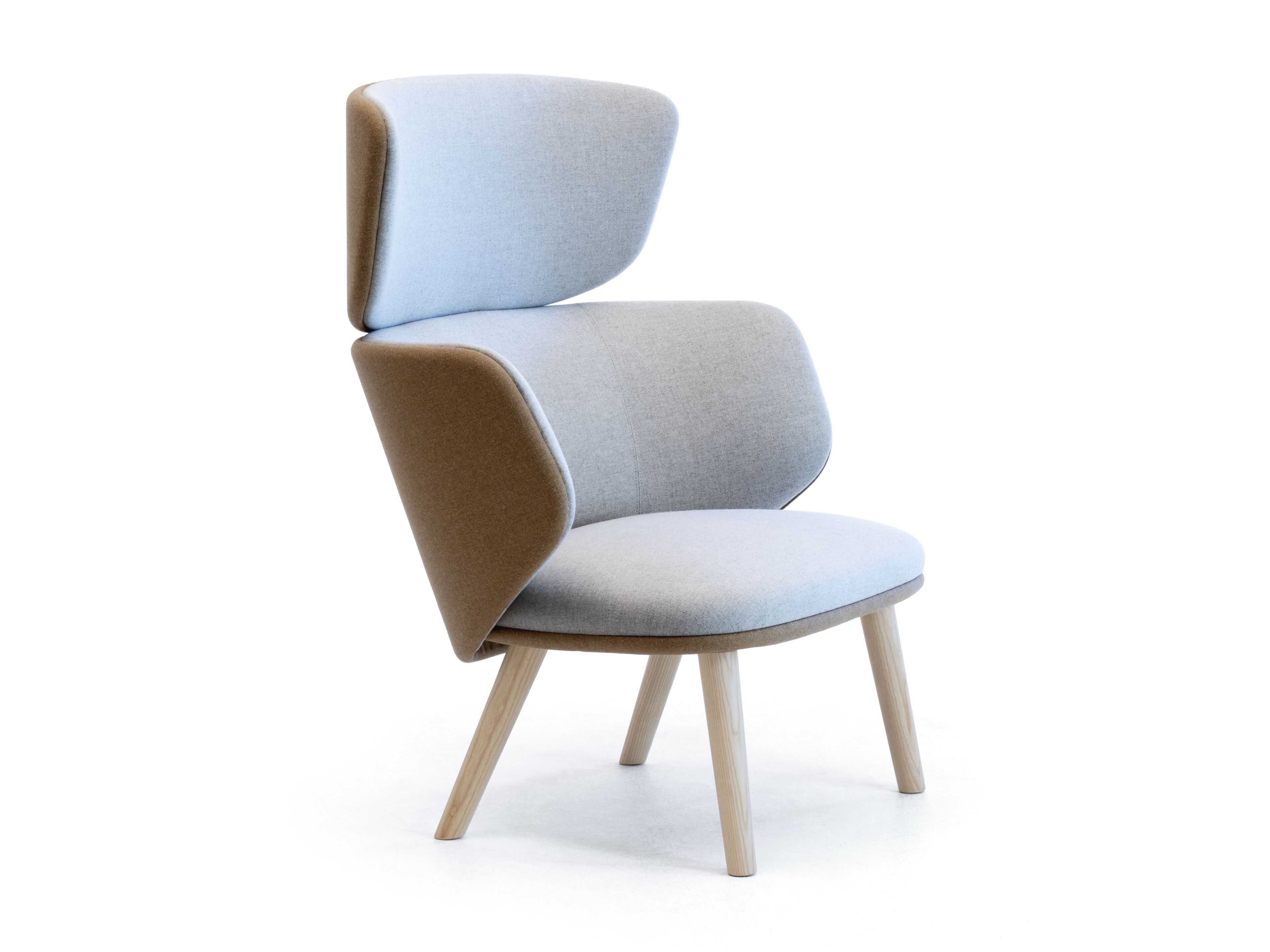 Тканевое кресло для контракта Leyform Alisè Lounge ARCH-00127452