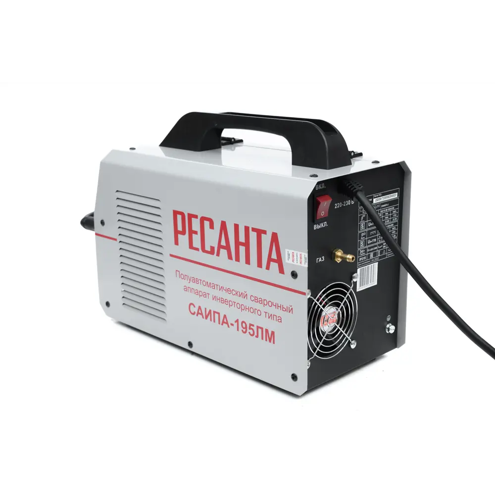Инверторный сварочный полуавтомат Ресанта САИПА195ЛМ 200А 83307015 STLM-0040319 - Вид №2