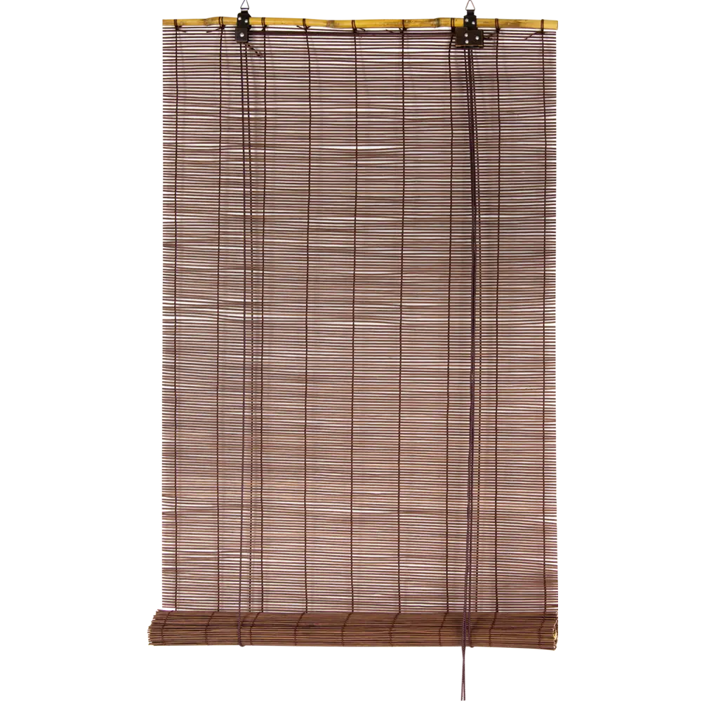 Штора рулонная «Бамбук» 120х175 см, цвет шоколад 82047351 STLM-2193449 Santreyd 