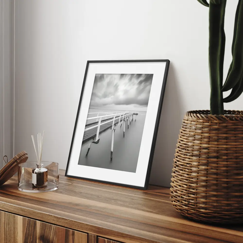 Фоторамка Kreaforta Lila черная 40×50 см для интерьерного декора 89398528 STLM-1583345 - Вид №1