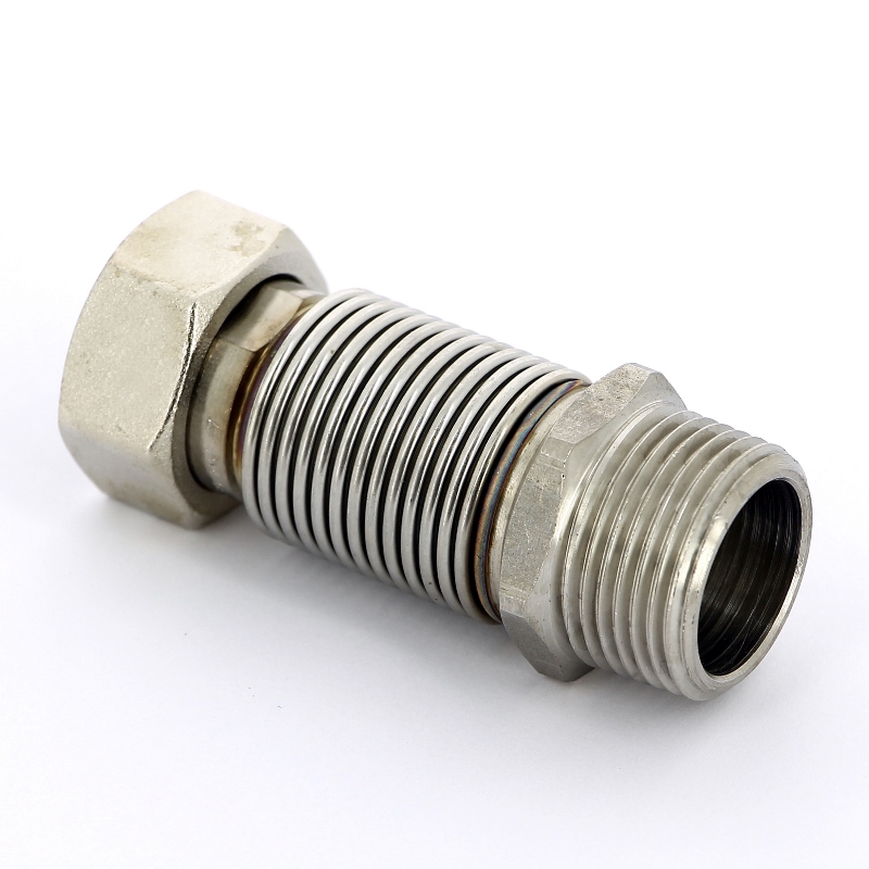 Подводка для воды НВ Flexorapid из нержавеющей стали EMMETI 1" 6.5-12.5см 02412625 - Вид №2