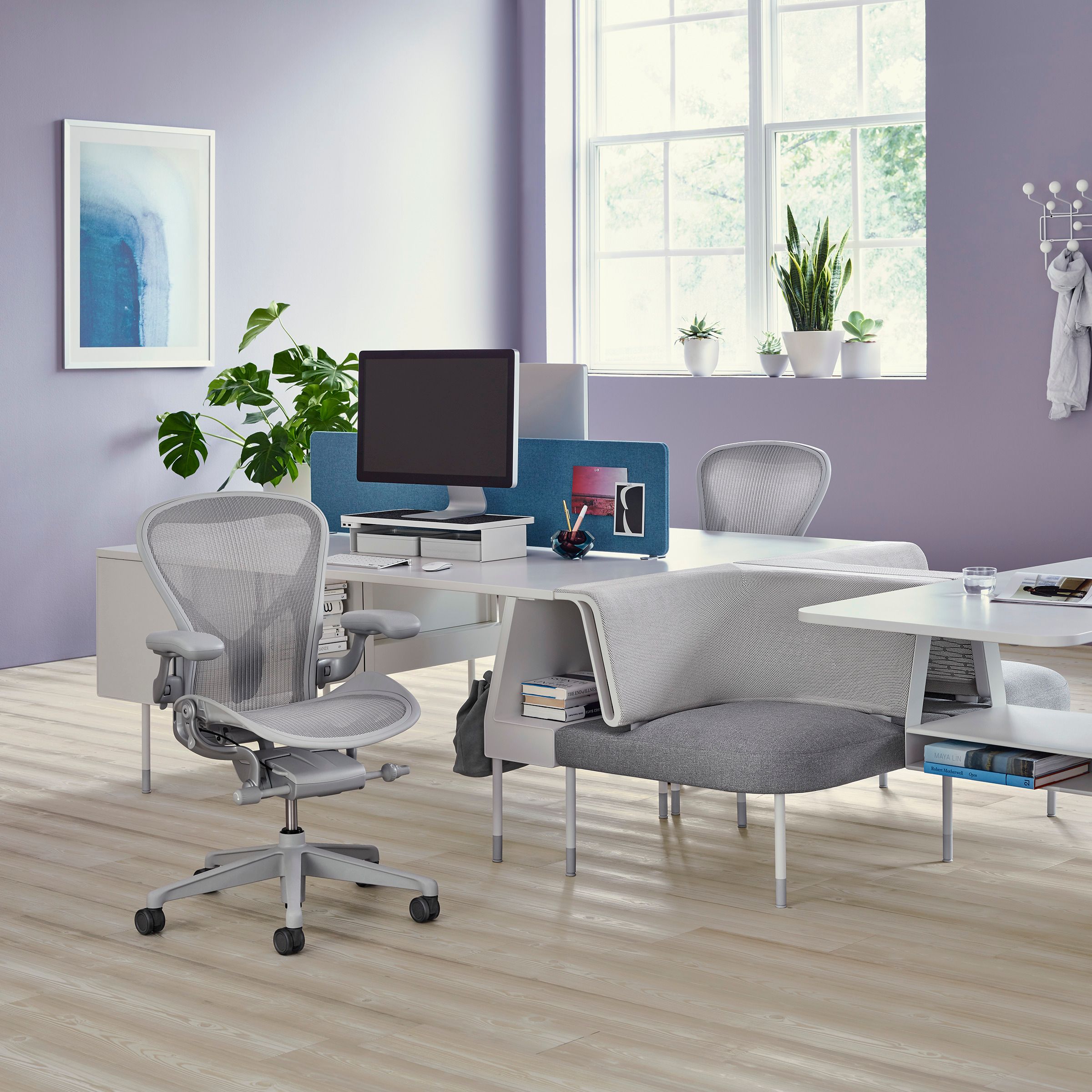 5-спицевое вращающееся офисное кресло с колесами Herman Miller Aeron ARCH-00152986 - Вид №33