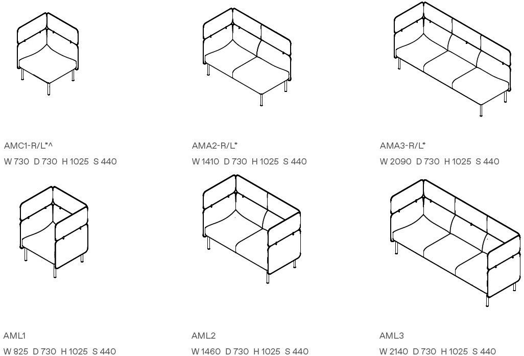 Ross Gardam Диван из ткани с высокой спинкой Adapt sun-id-1445313 - Вид №10