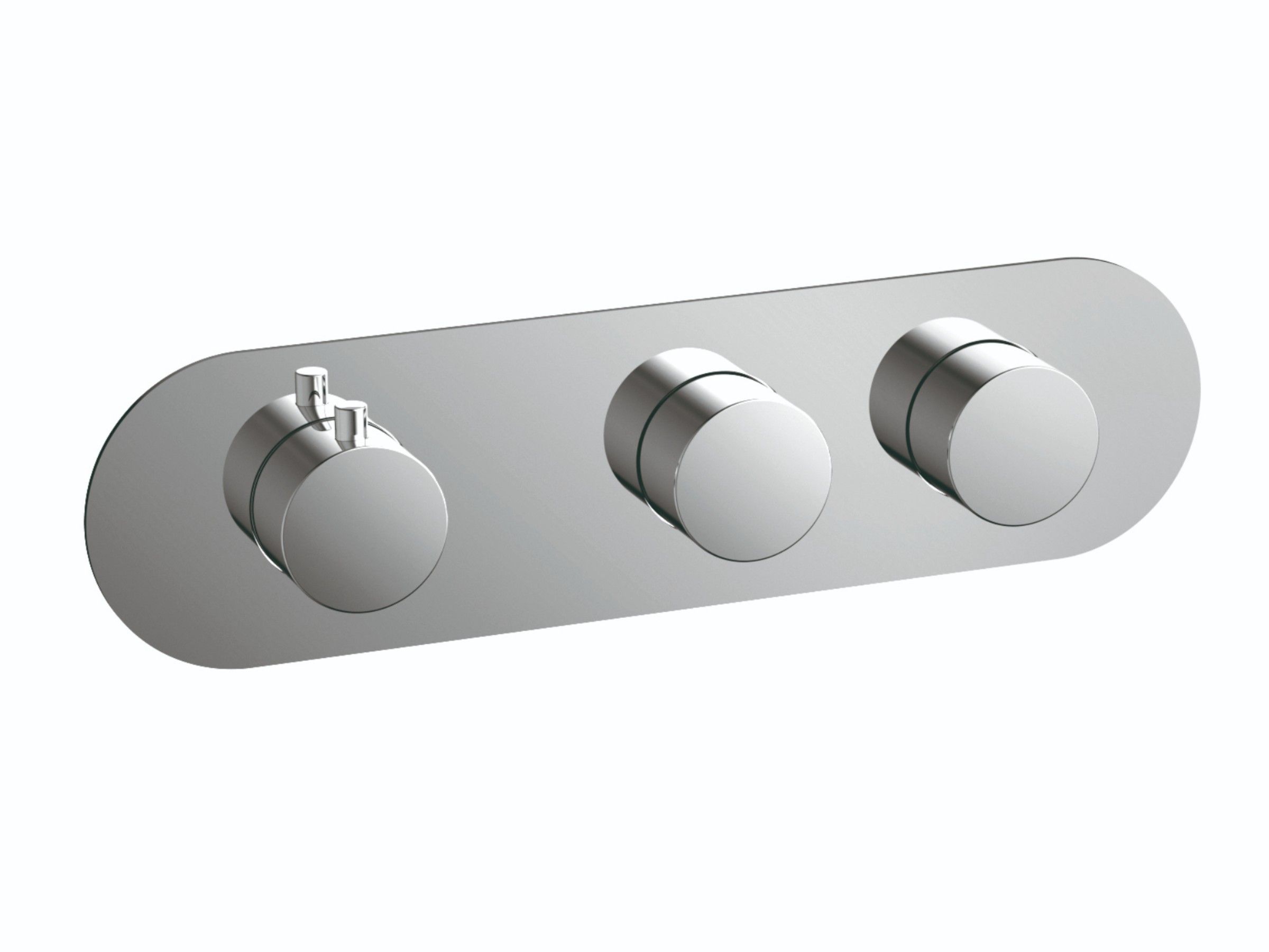 Встраиваемый термостатический смеситель для душа с пластиной CARIMALI ilTondo ARCH-00074691 - Вид №1