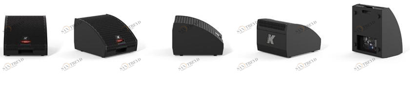 K-array Низкопрофильный коаксиальный сценический монитор с автономным питанием Mastiff Km112