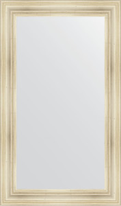 BY 3220 Зеркало в багетной раме - травленое серебро 99 mm EVOFORM Definite