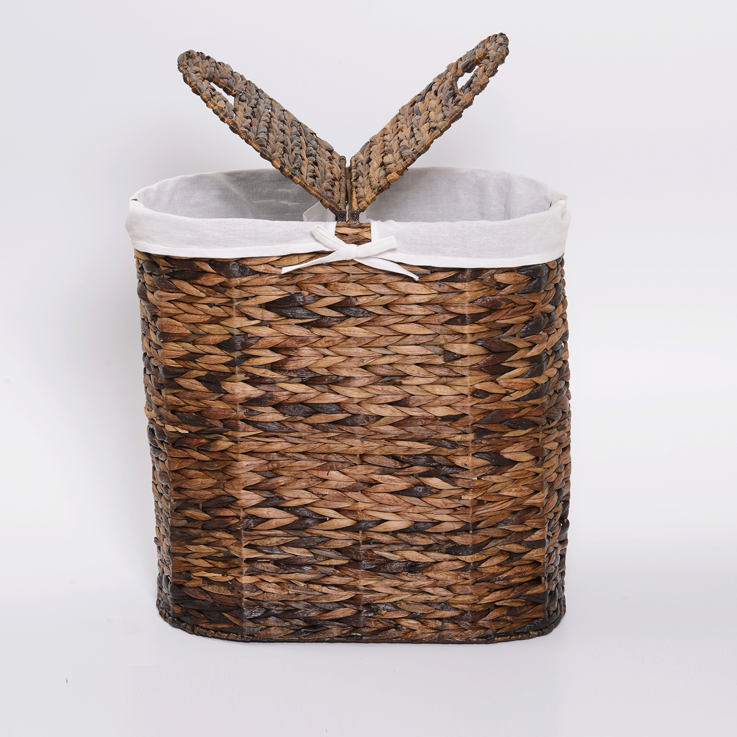 WB-611-L Dill Плетеная корзина для белья с крышкой WasserKRAFT  - Вид №3